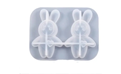 Molde de silicona conejitos x 2 - comprar online