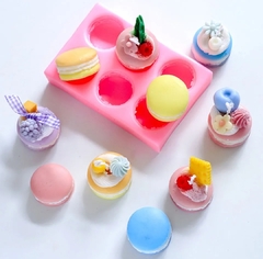 Imagen de Molde silicona macarrons