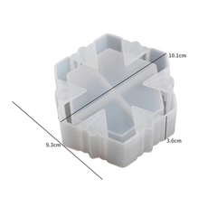 Molde de silicona alajero copo de nieve - comprar online