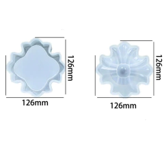 Molde silicona alajero cuadrado cruz - comprar online