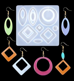 Molde silicona dije aros en internet