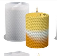 Molde de silicona panal cilindro - tienda online