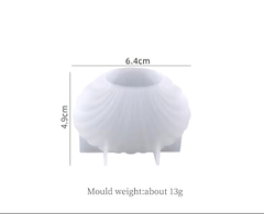Molde silicona ostra chica - comprar online
