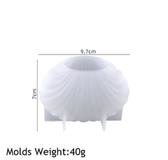 Molde silicona ostra grande en internet
