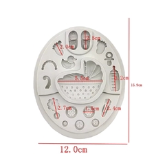 Molde de silicona baby - comprar online