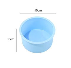 Molde de silicona redondo torta chico - comprar online