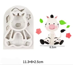 Molde silicona cebra - comprar online