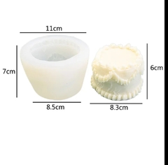 Molde silicona vela torta en internet