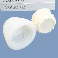 Molde silicona vela torta
