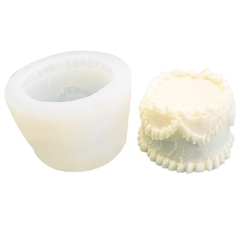 Molde silicona vela torta