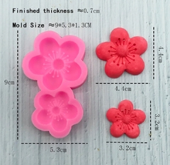 Molde flor 5 petalos x 2 en internet