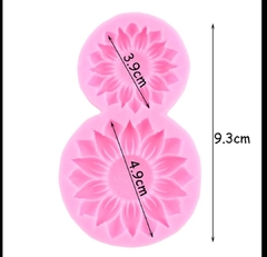 Molde silicona girasol x 2 - comprar online