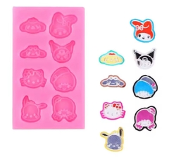 Molde de silicona kuromy y melody - comprar online