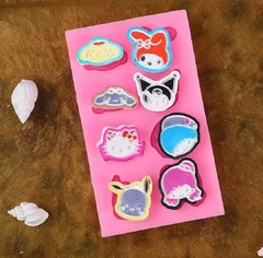 Molde de silicona kuromy y melody - tienda online