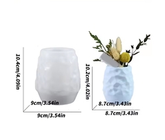 Molde silicona florero piedra - comprar online