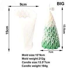 Molde de silicona pino grande - comprar online