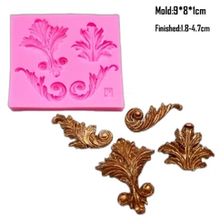 Molde dilicona moldura x 4 - Nonnalucia