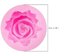 Molde de silicona rosa x 1 chica - comprar online