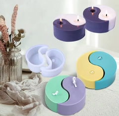 Imagen de Molde para vela yin yang x 1