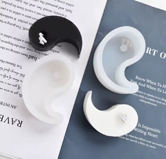 Molde para vela yin yang x 1 - Nonnalucia