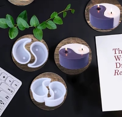 Molde para vela yin yang x 1 - comprar online
