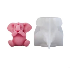 Molde silicona elefante mudo - tienda online