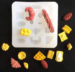 Molde silicona panadería x 12 (008) - tienda online