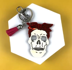 Molde silicona calavera con moño - comprar online