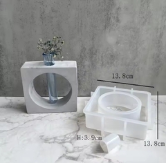 Molde silicona florero cuadrado - comprar online