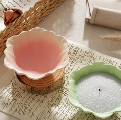 Imagen de Molde silicona cuenco flor