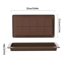 Molde de silicona tableta rellena - tienda online