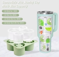 Molde silicona hielos para vaso x4 en internet