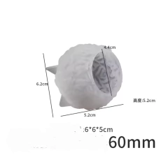 Molde de silicona bola de rosas (10i15) - Nonnalucia