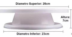Plato giratorio en internet