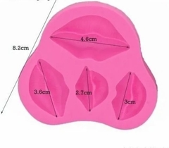 Molde labios x 4 - comprar online