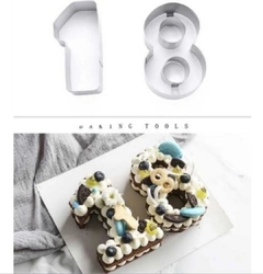 Aros mini cake números - comprar online