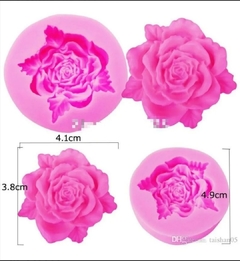 Molde rosa con hoja x 1 - comprar online