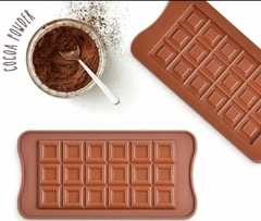 Molde tableta de chocolate cuadritos