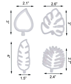 Cortantes de hojas tropicales - comprar online