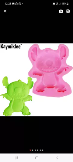 Molde de silicona stitch - comprar online