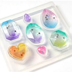 Molde para dijes piedras