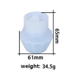 Molde silicona para vela cupcake - Nonnalucia