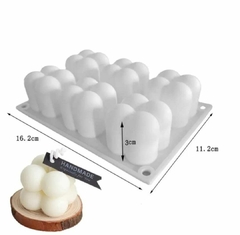 Molde silicona mini bubble x 6 - comprar online