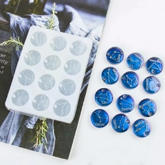 Molde silicona signos zodiaco - comprar online