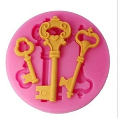 Molde llave x 3