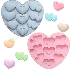 Molde corazones