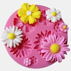 Molde gerbera x 6