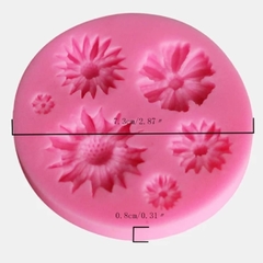 Molde gerbera x 6 - comprar online