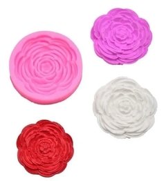Molde rosa chata grande