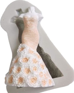 Molde vestido plano